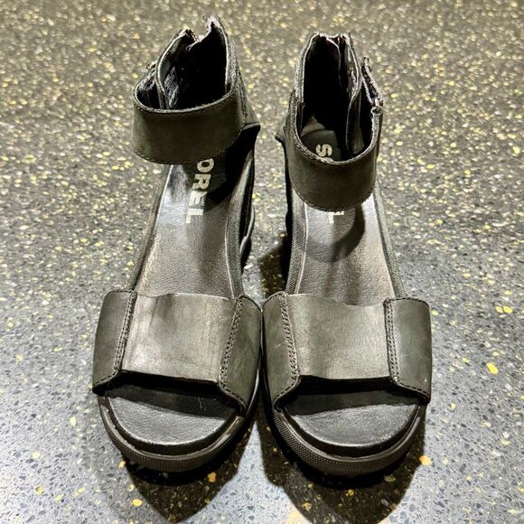 Sorel Joanie II Ankle Strap Wedge Sandals - Picture 3 of 10